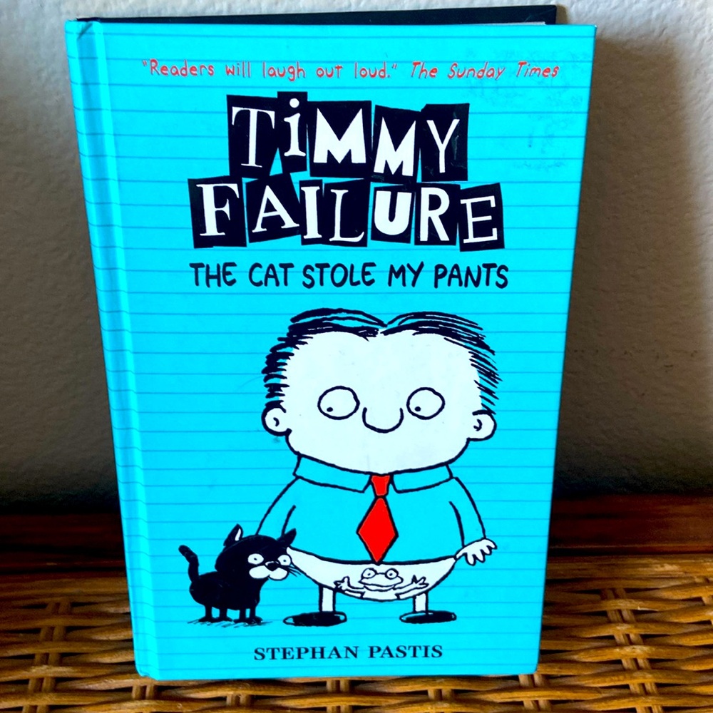 5/$10❤️❤️❤️Timmy Failure THE CAT STOLE MY PANTS! By Stephen Pastis